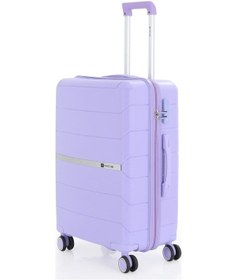 Resim Mçs Polipropilen Valiz V366 65 Cm Orta Boy Lila Lila 
