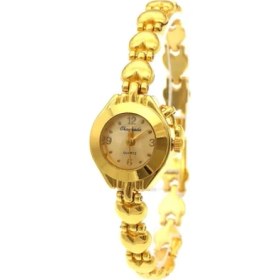 Resim Toz Vintage Kalpli Yuvarlak Gold Vintage&retro Saat 