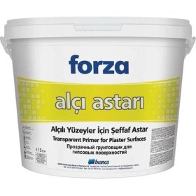 Resim Bianca Forza Alçı Astarı 15 Lt Şeffaf 