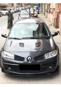 Resim Üniversal Her Araca Uyumlu Piano Black Kaput Üstü Havalandırma Iz 