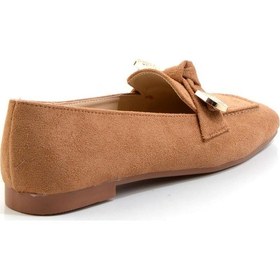 Resim Bambi Taba Kadın Loafer Ayakkabı K01641022472 Taba 