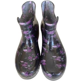Resim Potin Kadın Yağmur Botu 36-40 Mor Mor 