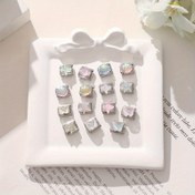Resim 1 adet deniz yaşamı DIY yaratıcı aksesuar, kabuklu denizyıldızı ve kelebek detaylı İtalyan takısı, şık el yapımı bileklik kolye yüzük halhal seti, her yaş için mükemmel 
