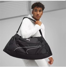 Resim Puma 09033301 Fund Sports Bag M Sıyah Ns Spor Çantası 