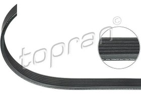 Resim Fiat İdea Alternatör V Kayışı 1.3 Dizel Klimalı TOPRAN 46820063 