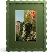 Resim Sunshine022 Yeşil 8x10 İnç Dalgalı Duvar Ve Masaüstü Fotoğraf Çerçevesi Modern Dekor 