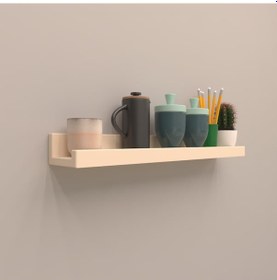 Resim Rafkestir Setli Duvar Rafı 180 Cm Krem ( Mat ) 