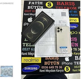 Resim Apple iPhone 12 Pro Max İkinci El TR | 128 GB | Altın 