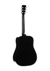 Resim Cort Earth60bk Akustik Gitar Siyah - Masif Ladin Kapak 