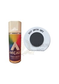 Resim Akçalı Orta Gri Sprey Boya 400 ML - Ral7015 - 307 