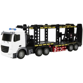 Resim Genel Markalar S00004326 KAMYON 1/18 TRANSPORTER F/F SES/IŞIK-SUN 