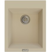 Resim Polex Cristal Lux Granit Eviye Real Stone P05 Bej 