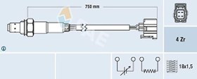 Resim Oksijen Sensoru (Katalizator Sonrasi) W204 11>14 W212 09>13 C207 10>13 R172 11> 