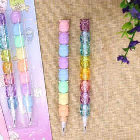 Resim Yaratıcı Yapı Bloğu Kalemler - Bileme Gerektirmez, Çok Fonksiyonlu 2mm Kurşun, HB Sınıfı, Dayanıklı Plastik - Günlük Ofis Kullanımı İçin Mükemmel 