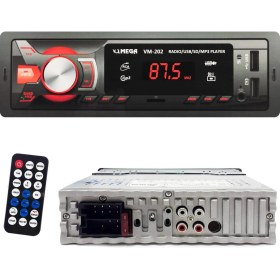 Resim MEGA Oto Teyp 4 x 50 W Bt/2x usb/sd/fm/aux VM-202 