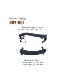 Resim Rennes Rvy-100 Keman Yastığı 4/4 Ve 3/4 Kemanlar İle Uyumlu 