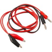 Resim Mbl Psu Kablo Güç Kaynağı Bağlantı Kablosu Krokodil+Banana 100CM 