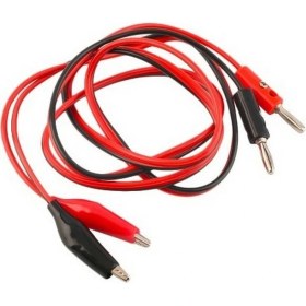 Resim Mbl Psu Kablo Güç Kaynağı Bağlantı Kablosu Krokodil+Banana 100CM 