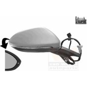 Resim Spj Golf7 Ayna Kapağı 2013 Sonrası Astarlı Sağ Oem NO:5G0857538CGRU 