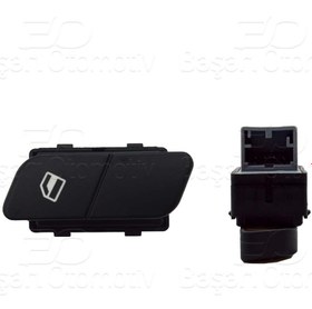 Resim Volkswagen Polo 2001 ve Sonrası Tekli Cam Açma Düğmesi 