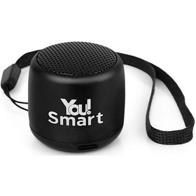 Resim You Watch You Smart YS100 Mini Siyah Bluetooth Hoparlör Ses Bombası 