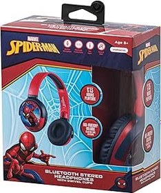 Resim Volkano Bluetooth Kulaklık Marvel Spıderman Mikrofonlu Kablosuz Çocuk Kulaklığı Lisanslı MV-9955-SM 