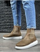 Resim Byshoes Knack Yüksek Taban Ayakkabı 111 Vizon 