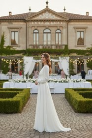 Resim Paradise Collection Moda Evi Şifon Rüya Gelinlik 