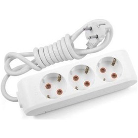 Resim Viko Multi-let 3 Lü 5 Metre Topraklı Grup Priz 