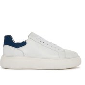Resim Derimod Erkek Beyaz Bağcıklı Kalın Tabanlı Deri Sneaker 24sfd613418 