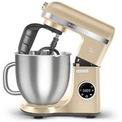 Resim Karaca Mastermaid Chef Ultra D2000W Dijital Ekranlı Hamur Yoğurma Makinesi Mineral Gold 7L 