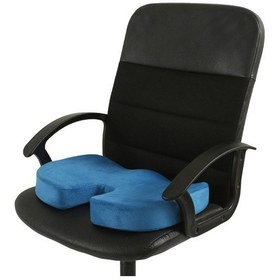 Resim Sones Ofis Jel Yastık Güzellik Kalçaları Anti-hemoroid Yastık Süper Yumuşak Kumaş Mavi 