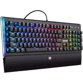 Resim Redragon Aryaman K569Rgb Arkadan Aydınlatmalı Oyun Konsolu Klavye 