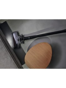 Resim Miele Triflex HX2 Cat&Dog Obsidian Siyah - Şarjlı Dik Süpürge 