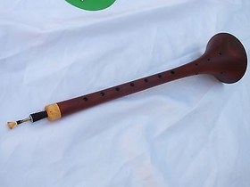 Resim Woodwind Plum Zurna Mizmar Custom Sizes - Small Mi =E 23 cm 