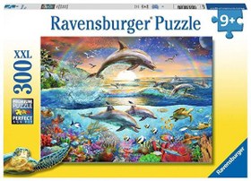 Resim Ravensburger 300 Parça Yunuslar Puzzle 128952 