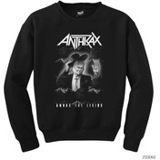 Resim WAKHA Anthrax Among The Living Siyah Sweatshirt 