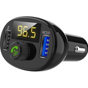 Resim BT23 Kablosuz Araba Fm Verici Qc 3.0 Hızlı Şarj (Yurt Dışından) 