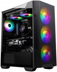 Resim MSI DFS GAMİNG KATA BLACK AMD RYZEN 5 7500F RTX 4060 B650M ANAKART 1TB NVME M.2 4x ARGB FAN OYUNCU BİLGİ 