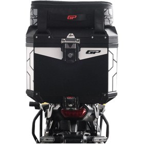 Resim GP KOMPOZİT GP Kompozit KMSC03 Universal Motosiklet Çanta Üstü Kumaş Çanta Siyah 