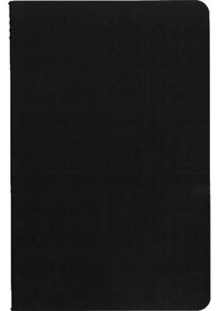 Resim Deffter Just Simple Çizgili Defter Black 64534-3 Siyah 