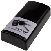 Resim Manyetik Anahtar Kutusu Güçlü Mıknatıslı Gizli Anahtar Tutucu Kaybolmaya Karşı Gizli Acil Anahtar Kutusu Araba Kamyon Ev Ofis 