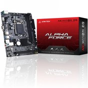 Resim Arktek Alpha Force AK-H110M EG 2xDDR4 D-SUB HDMI 7.Nesil LGA1151 Soket Anakart 