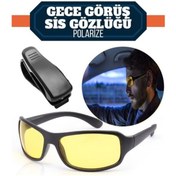 Resim ModaCar Gece Sürüş Ve Sis Gözlüğü Gözlük Tutucu Hediyeli 
