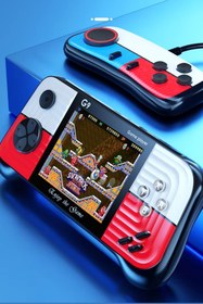 Resim Genel Markalar G9 Retro 3.0 inç Tv Bağlanan 2.Joystickli Oyun Konsolu Kırmızı (666 Klasik Oyunlar) 