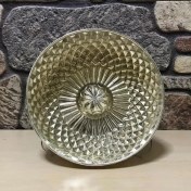 Resim Efemir Gümüş Kaplamalı Piramit Işlemeli Bakır Hamam Tası 