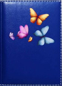 Resim Promosyon Denizi Kelebek Görselli Lacivert Ruhsat Kabı 