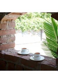 Resim Koleksiyon Alala Türk Kahve Fincanı 6 Lı Set Altın 