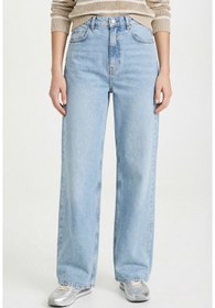 Resim Network Açık Indigo Mavi Geniş Paça Denim Pantolon 