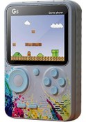 Resim NOMTEKNO 500 oyun yüklü G5 Mini Retro Video oyun konsolu 3.0 inç çocuklar için en iyi hediye +1 konsollu 